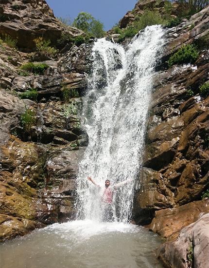 آبشار برگ جهان لواسان