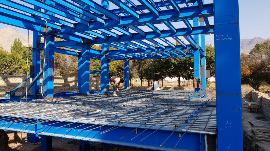 انواع سقف برای اسکلت فولادی