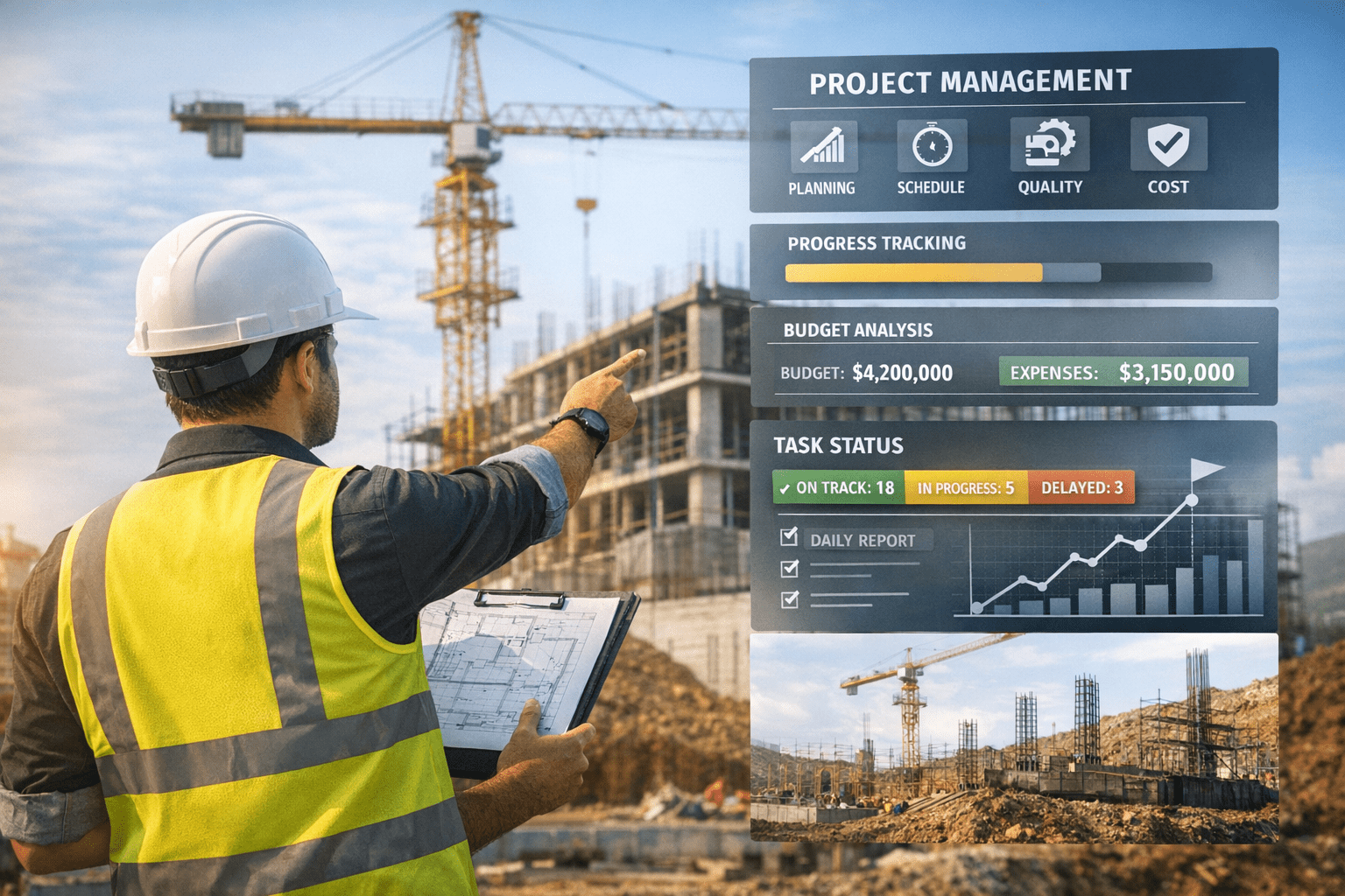 Construction Management - Khosh Sakht
