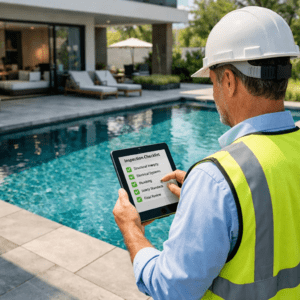 رعایت موارد ضروری برای گرفتن پایان کار استخر مسکونی مطابق مقررات ملی ساختمان